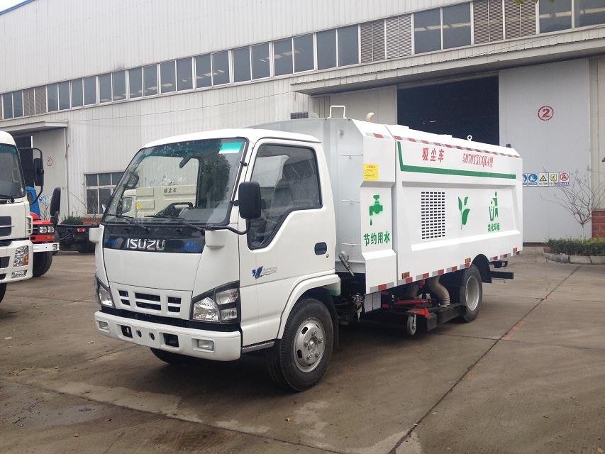 国六五十铃5方吸尘车(适合东北地区使用)